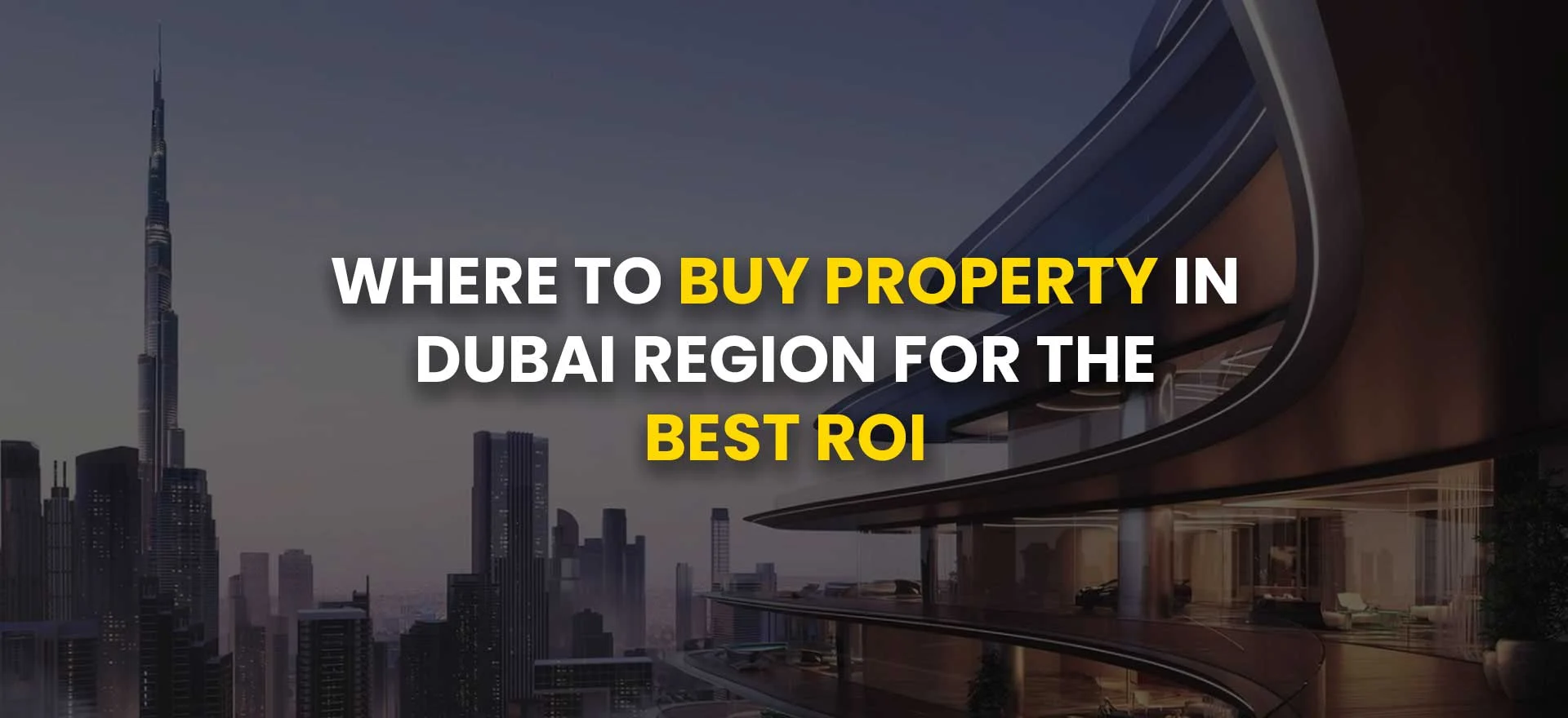 Buy Property in Dubai