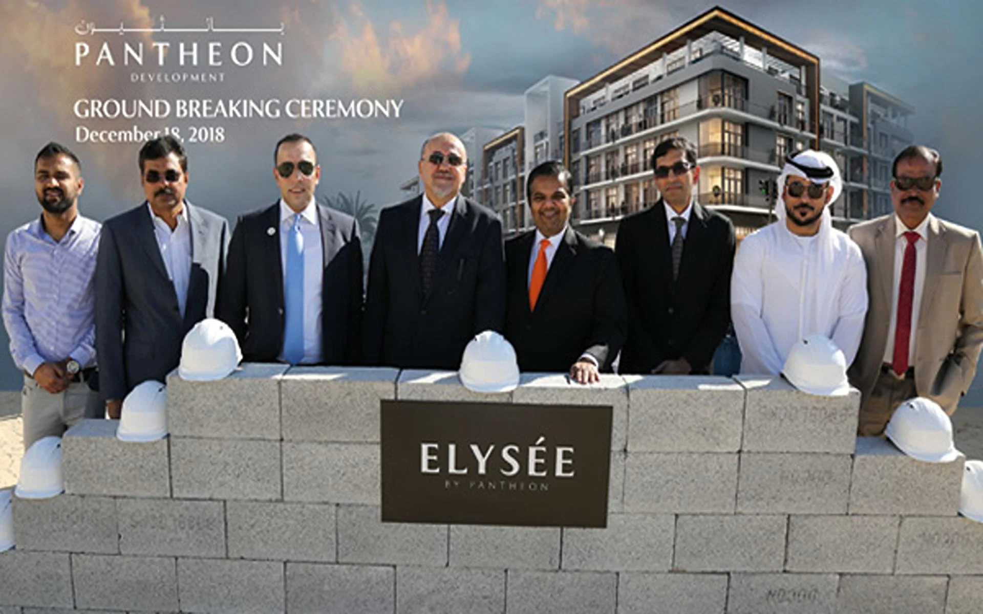 Pantheon Development News Kalpesh Kinariwala Ground broken on $49m Pantheon Elysée in Dubai’s JVC